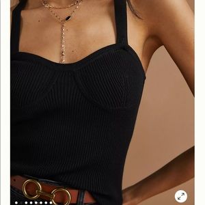 Maeve corset tank from anthropologie